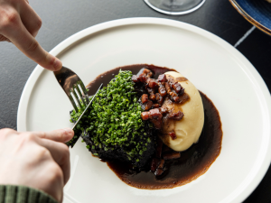 Beef cheek at Garcon Bleu