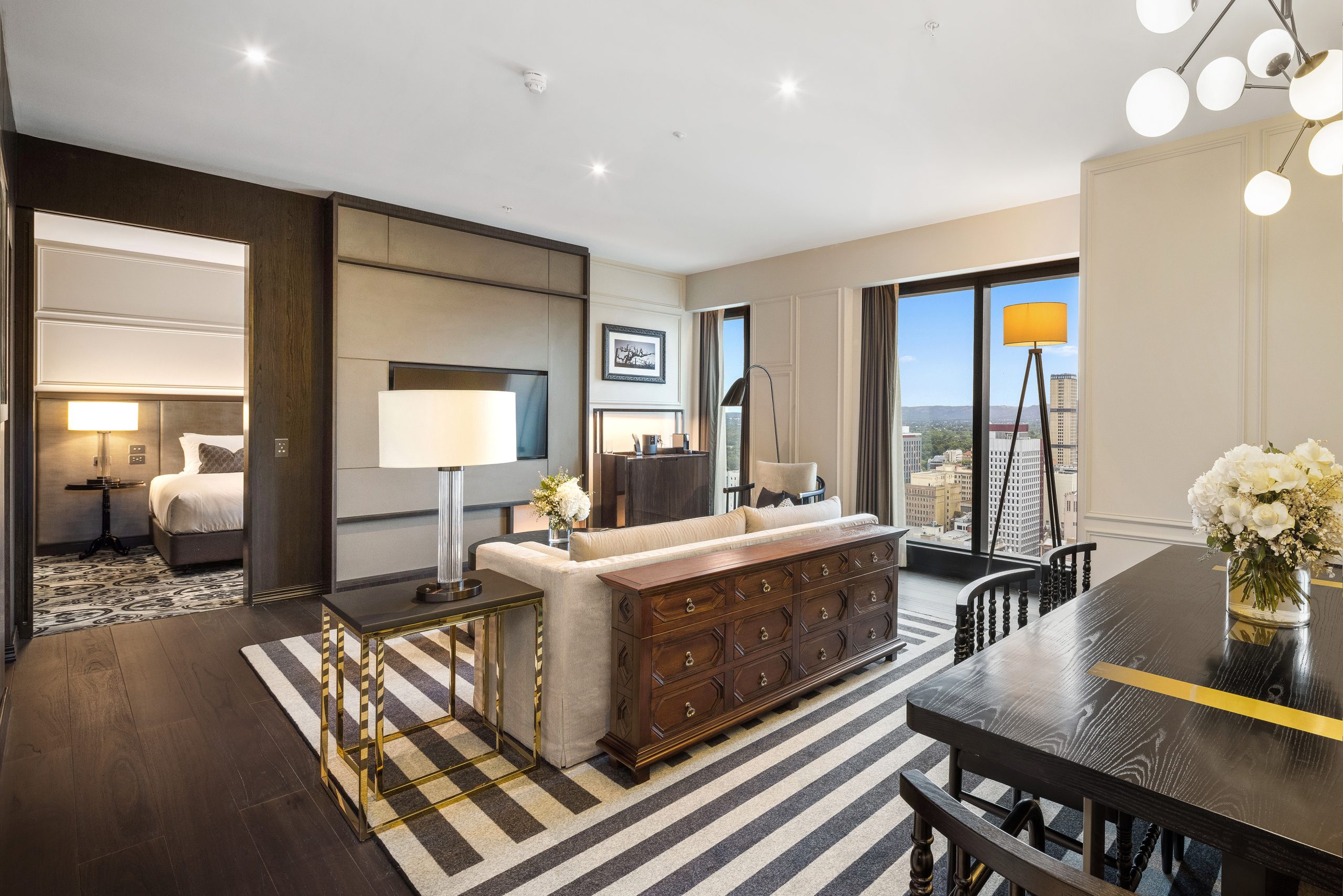 Opera Suite lounge (1) Opera Suite living area